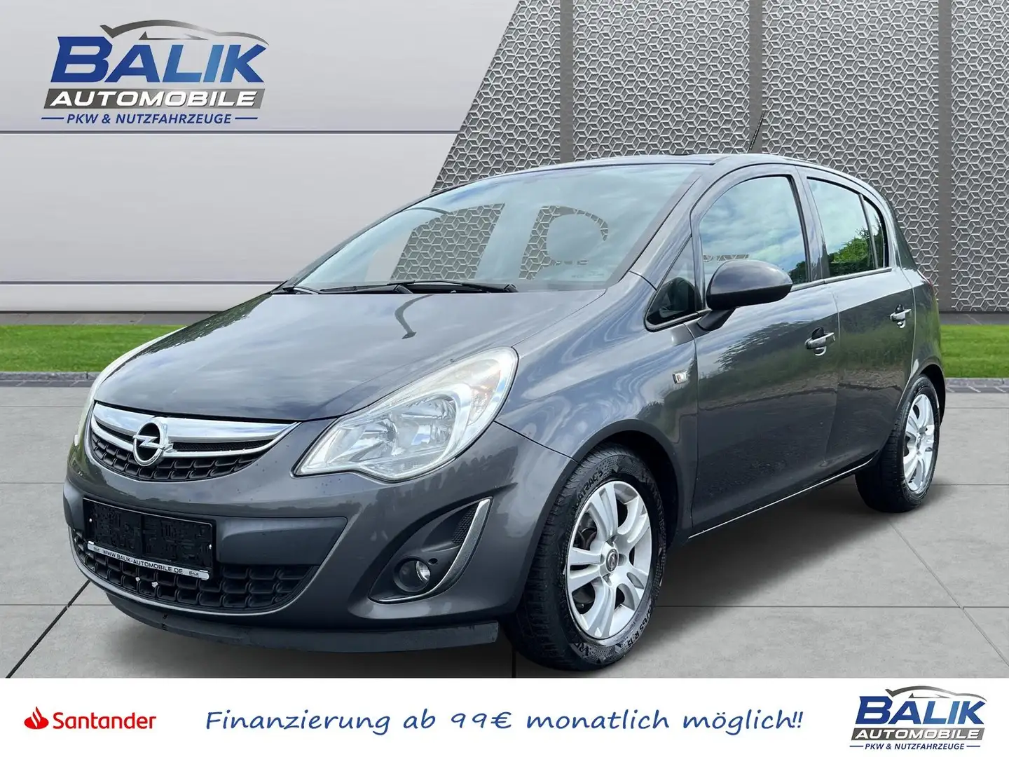 Opel Corsa D 1.3 CDTI Satellite 1.HAND*95PS*KLIMA*TOP Grau - 1