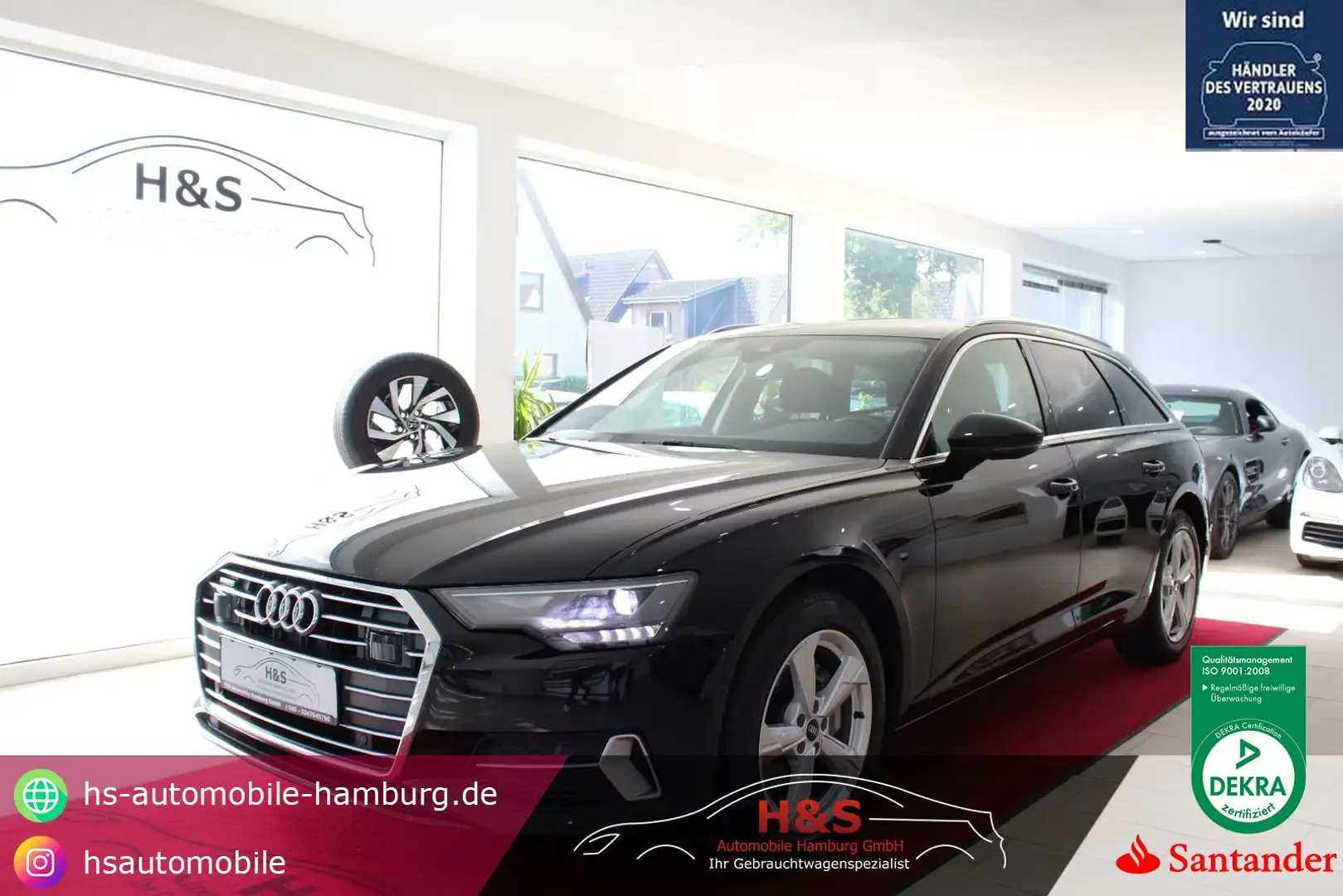 Audi A6 Avant 40 TDI quattro /AHK*Standheizung Schwarz - 1