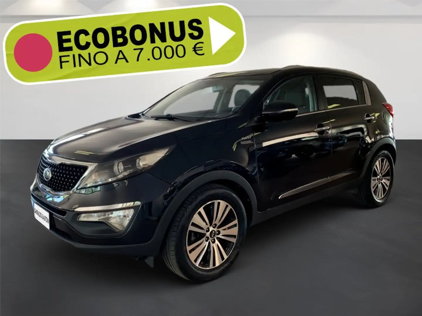 Kia Sportage III 2.0 crdi Rebel Awd 184cv auto Noir - 1
