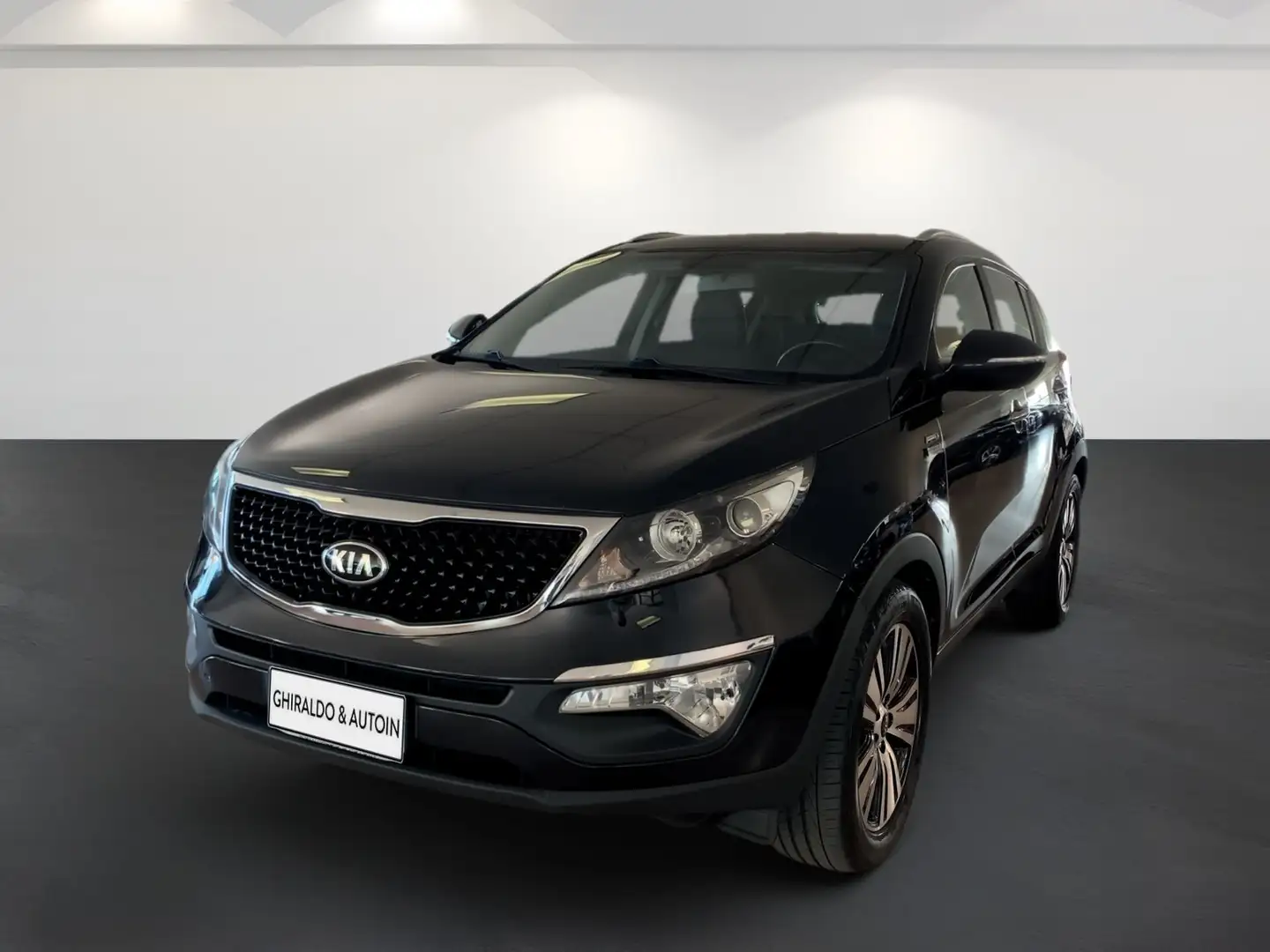 Kia Sportage III 2.0 crdi Rebel Awd 184cv auto Zwart - 2