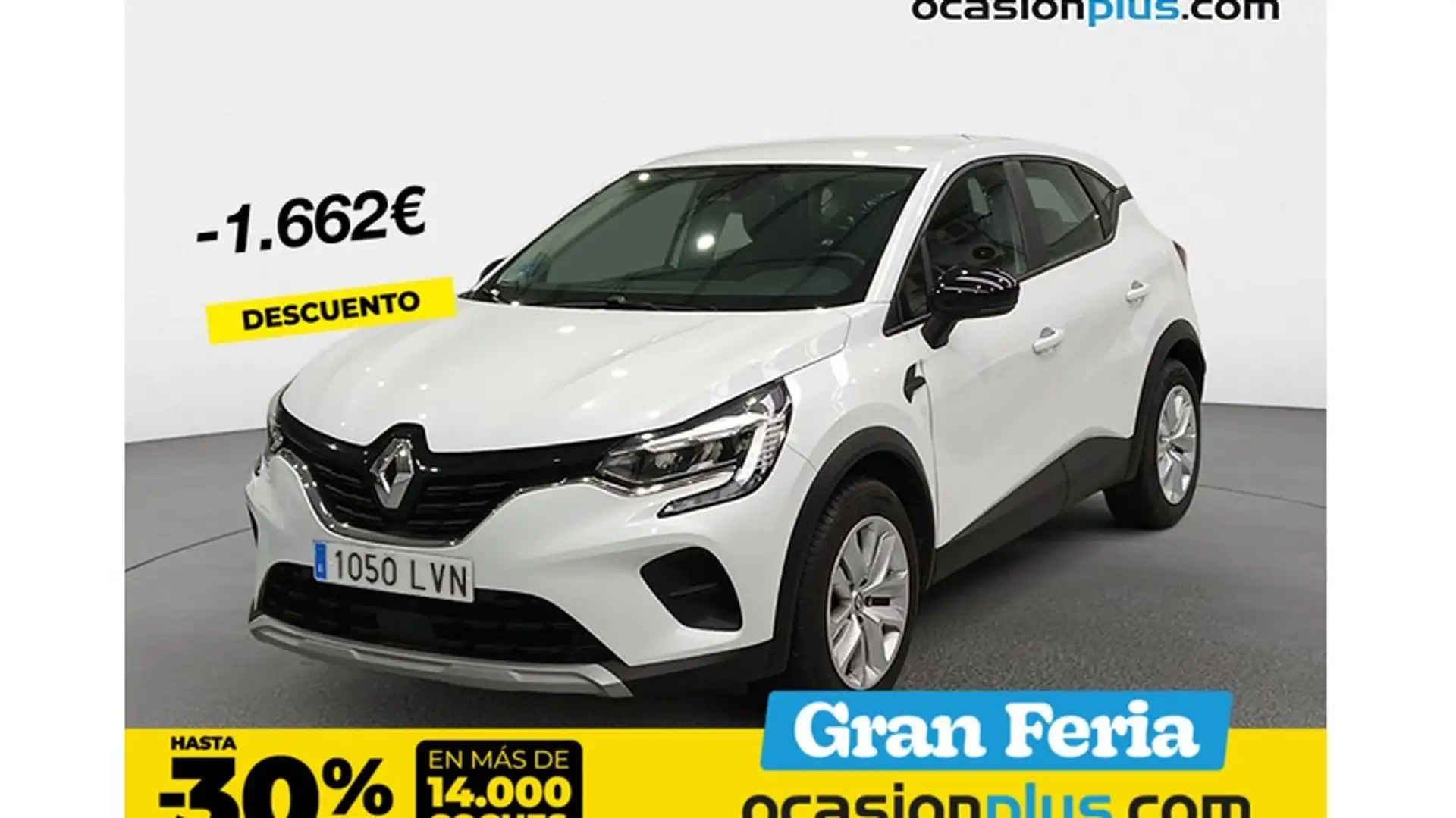 Renault Captur E-TECH Híbrido Enchufable Zen 117kW Blanco - 1