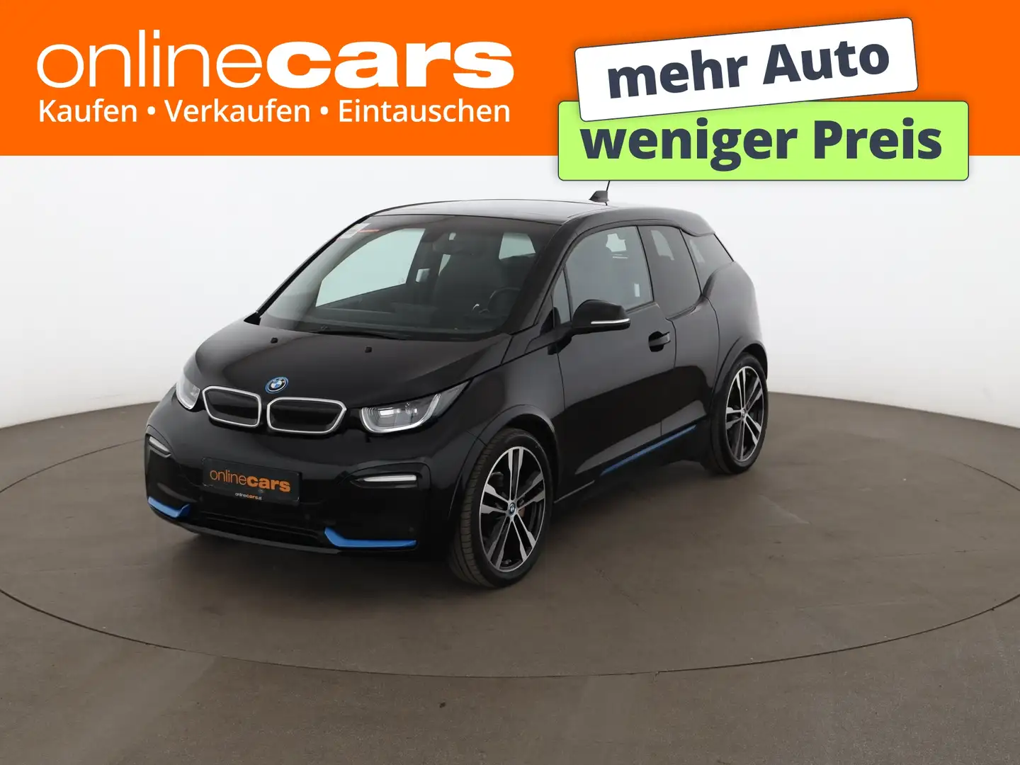 BMW i3 s 42kWh Aut LED SKY NAVI R-CAM TEMPOMAT KLIMA Schwarz - 1