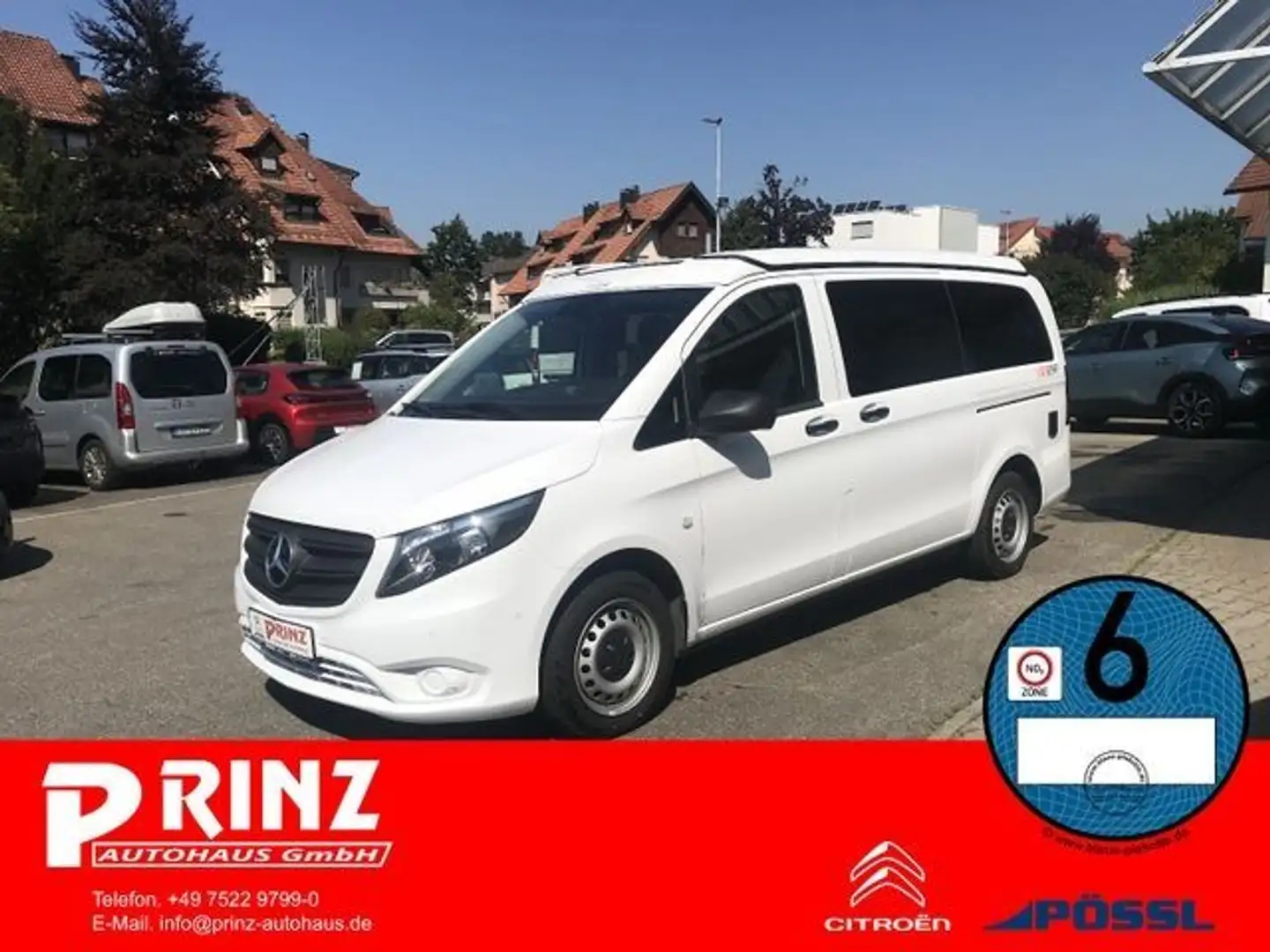 Pössl Vanstar Vito 136 PS *SHZ*Kamera Weiß - 1