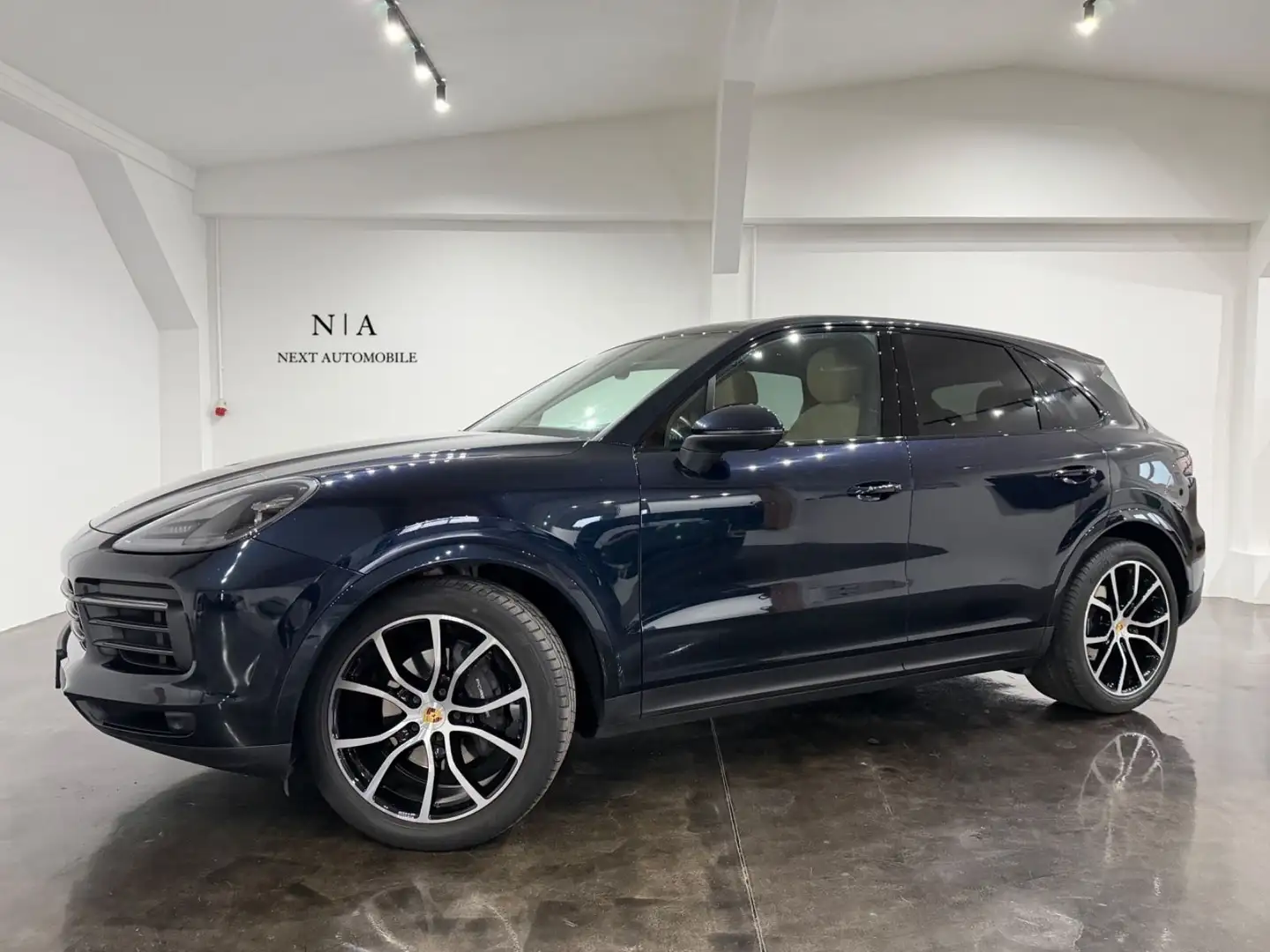 Porsche Cayenne Platinum Edition Keyless Go ACC Panorama Blau - 1