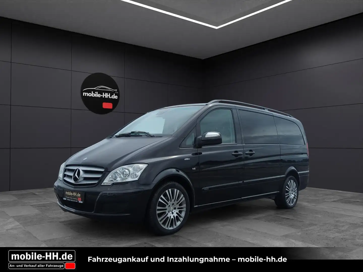 Mercedes-Benz Viano Viano 3.0 Ambiente*KAMERA*PANO*LEDER*AHK*LANG* Czarny - 1