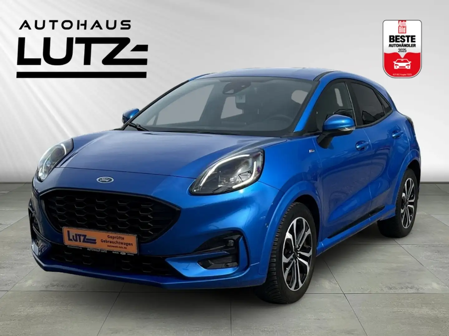Ford Puma Hybrid ST-Line Navi B & O LED ACC City Stop Wipa K Blau - 1