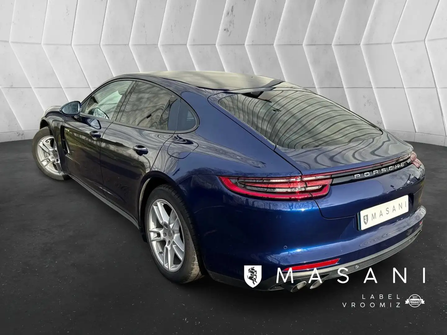 Porsche Panamera 4 e-hybrid cam roues ar echap. keyless Bleu - 2