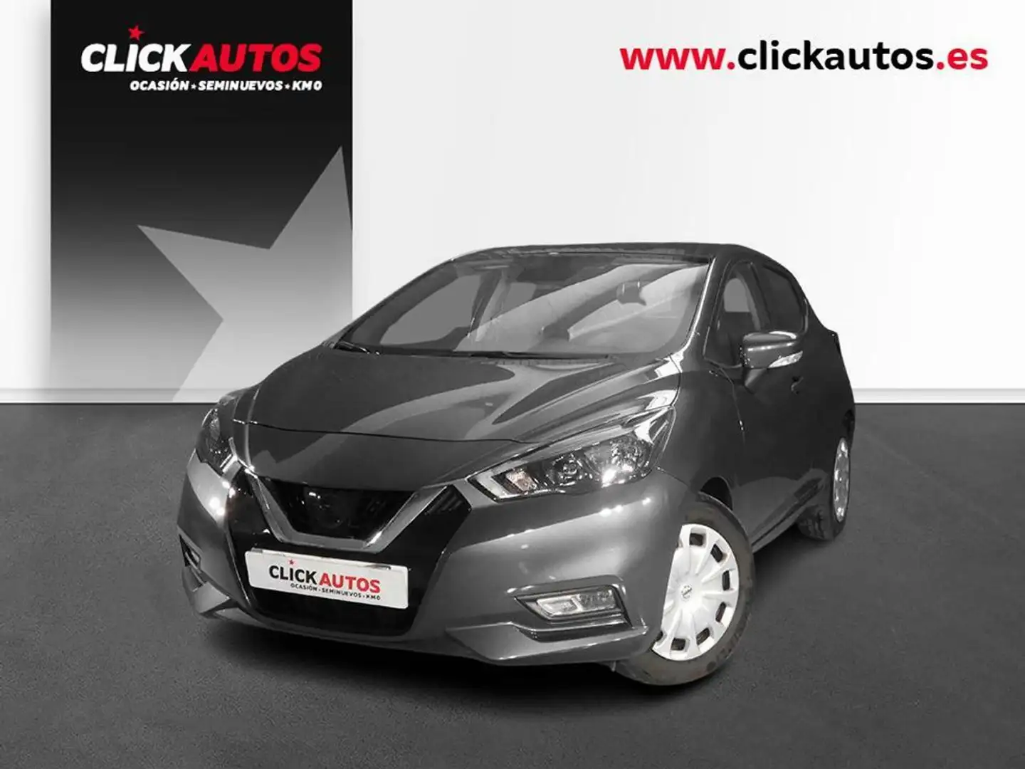 Nissan Micra IG-T Acenta 92 Gris - 1