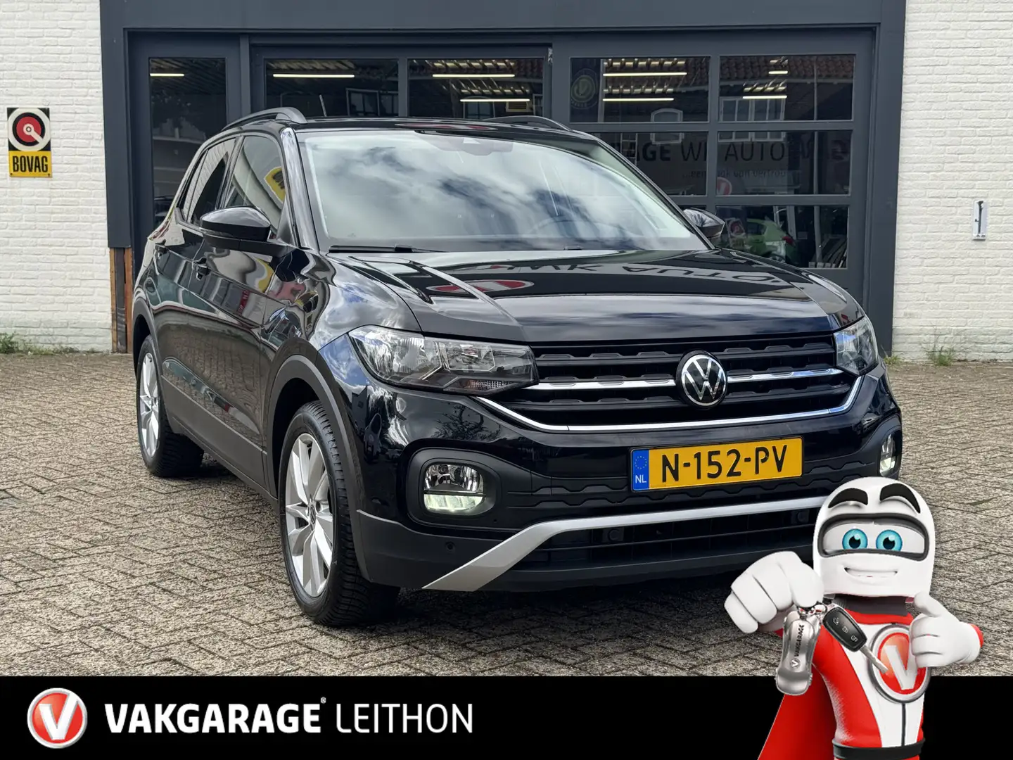 Volkswagen T-Cross 1.0 TSI Life Black Edition - Navi - ACC Zwart - 1