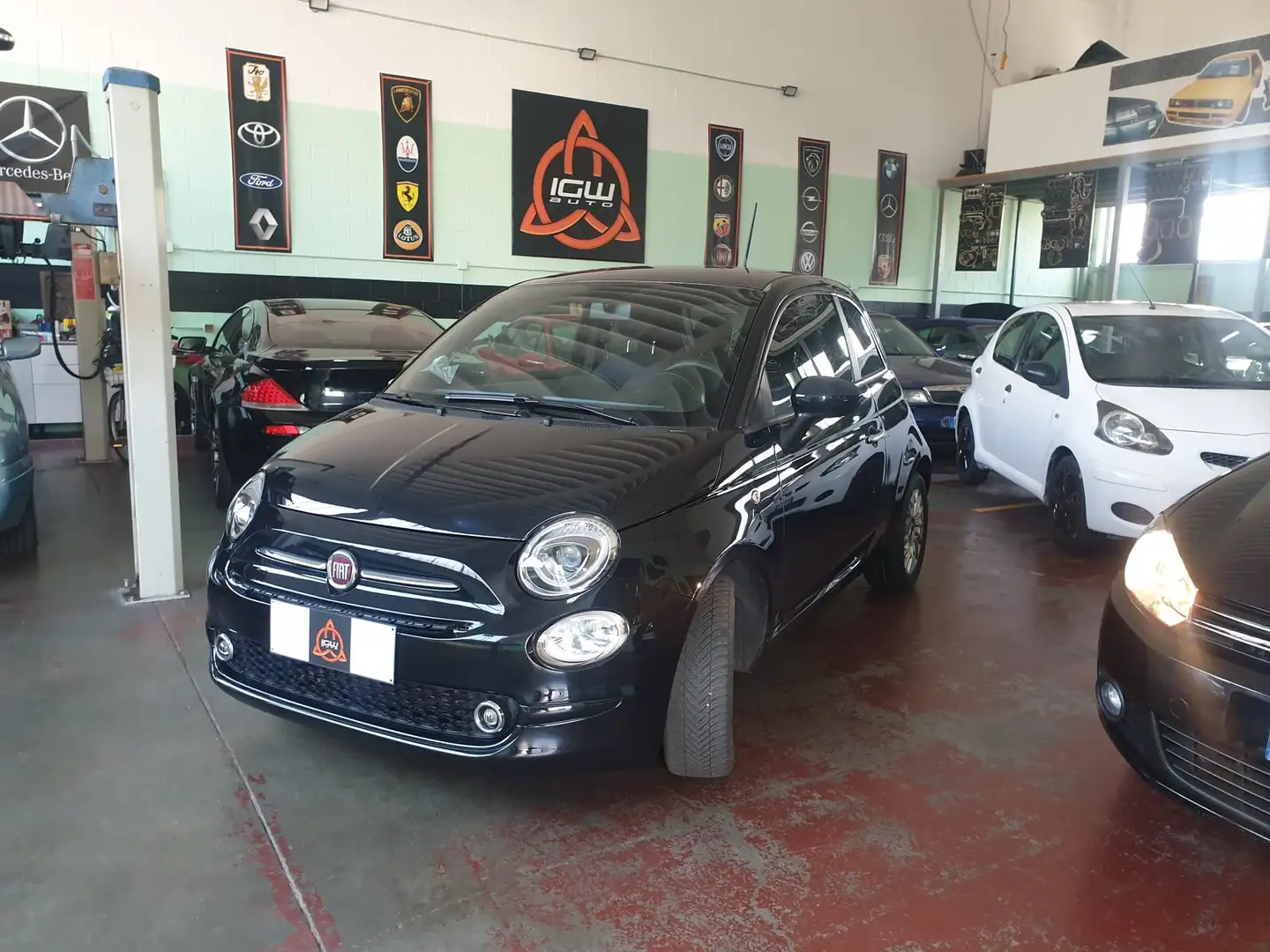 Fiat 500 500 1.0 hybrid Cult 70cv Noir - 1