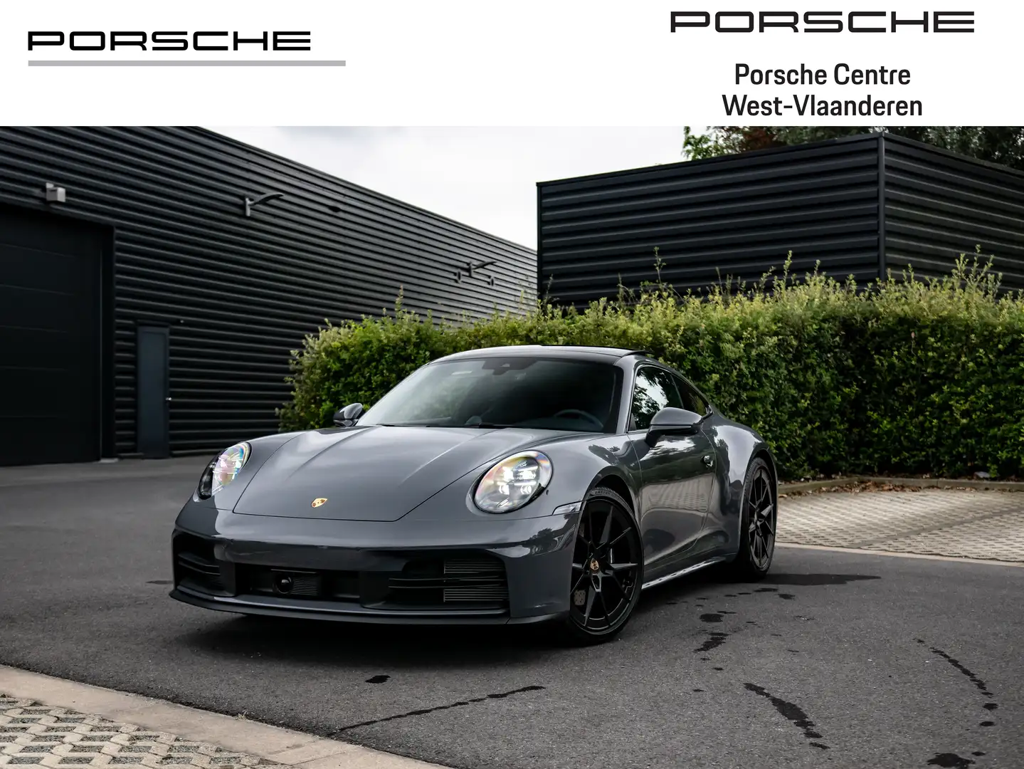 Porsche 992 911 Carrera | Pano Roof | Sport exh | Sport Chrono Grijs - 1