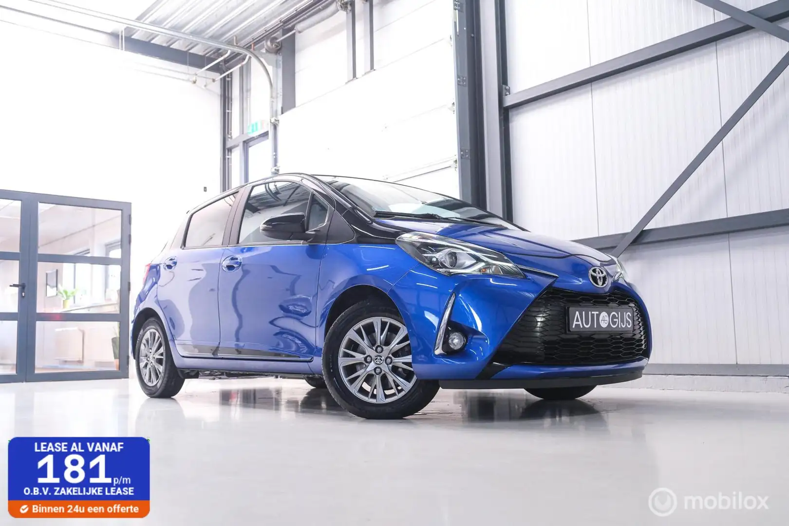 Toyota Yaris 1.5 VVT-i Bi-Tone | Camera | Dealer oh | 1e eig | Blauw - 1