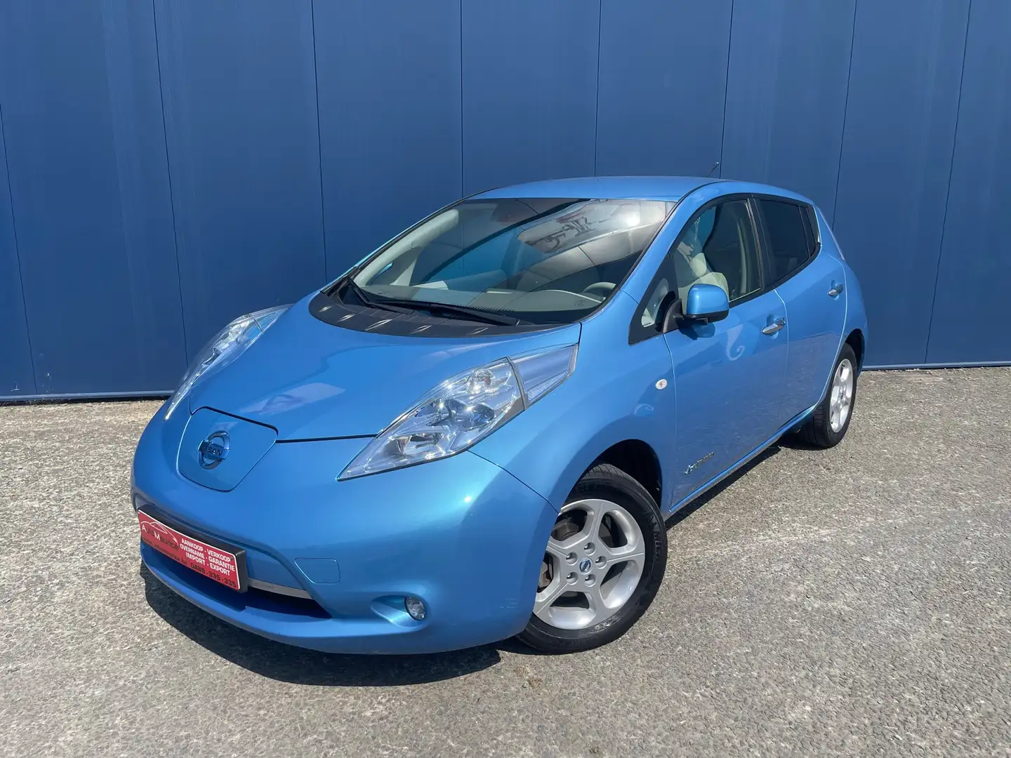 Nissan Leaf 24kwh Volledig Elekt Zero Emission 12mand Garantie Blue - 1