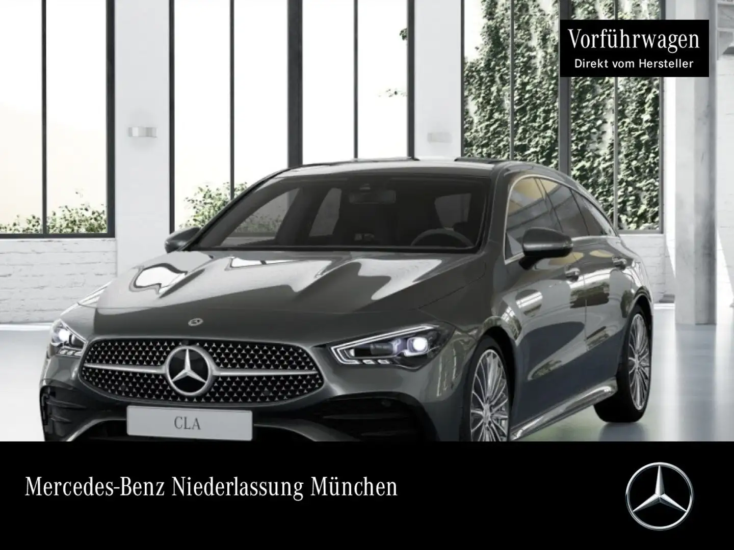 Mercedes-Benz CLA 200 AMG+PANO+360°+MULTIBEAM+STHZG+TOTW+7G Gris - 1