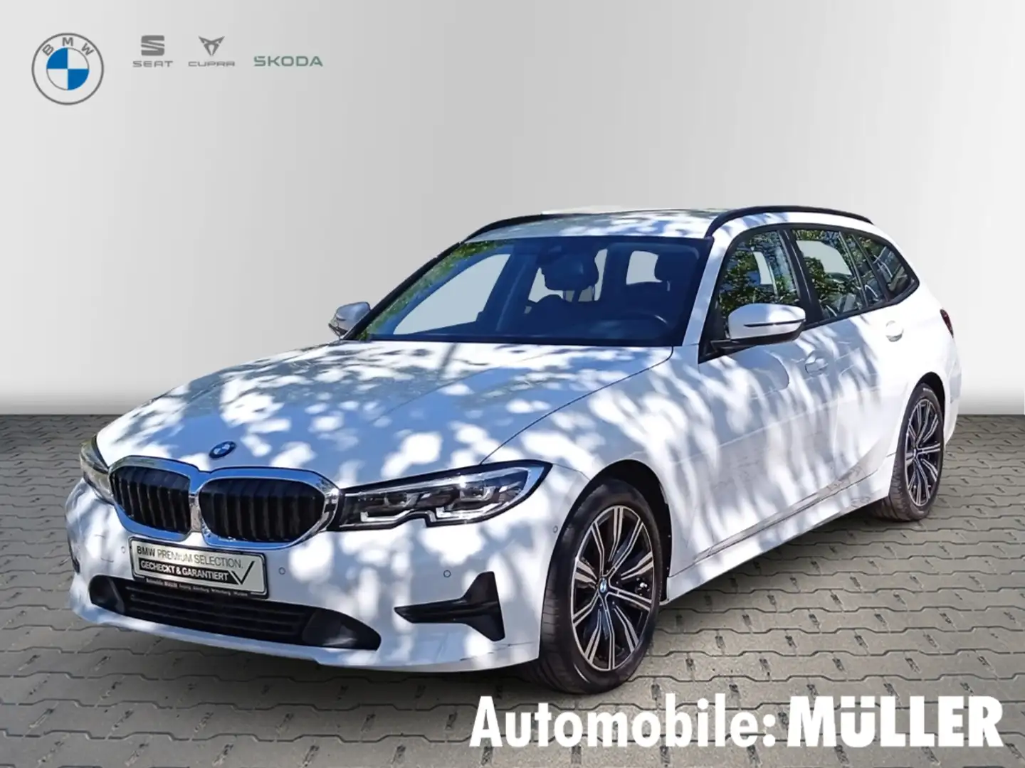 BMW 318 i Touring*DAB*HiFi*Alarm*LED*Sportsitz* Weiß - 1