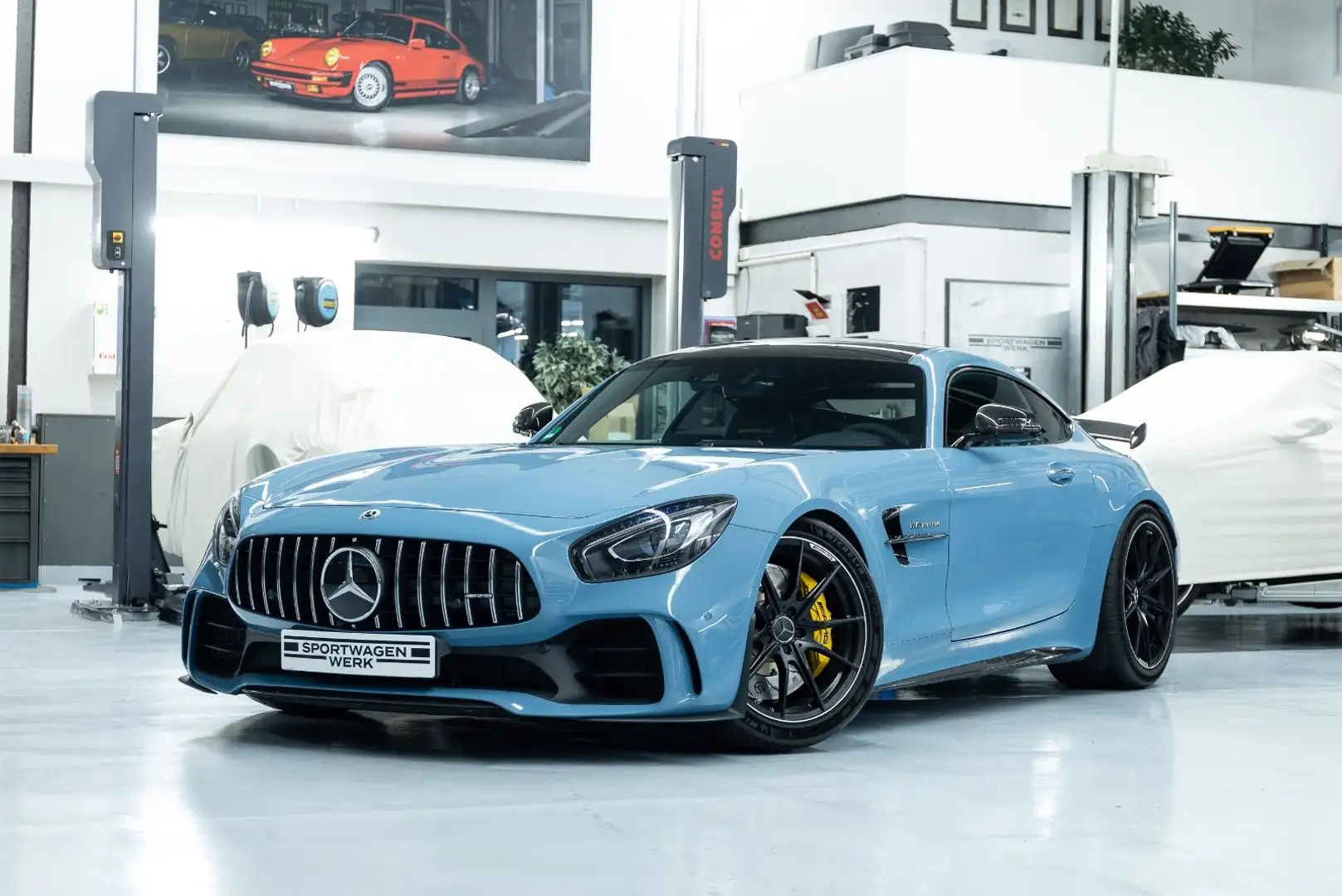 Mercedes-Benz AMG GT AMG GTR I  Burmester I Carbon I Titan I 1. Hand Modrá - 1