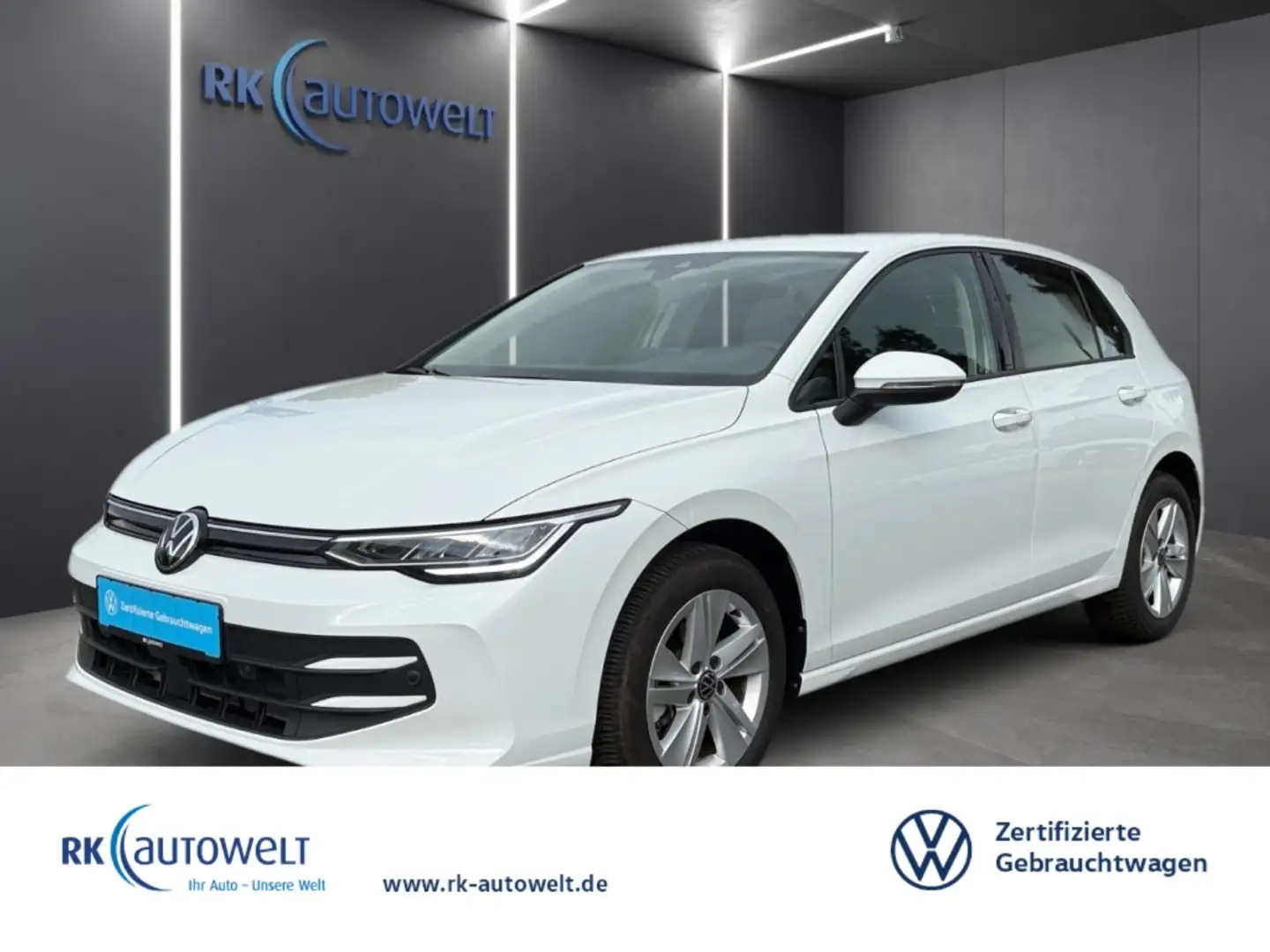 Volkswagen Golf 8 VIII Life 1.5 eTSI ACC Apple CarPlay Weiß - 1