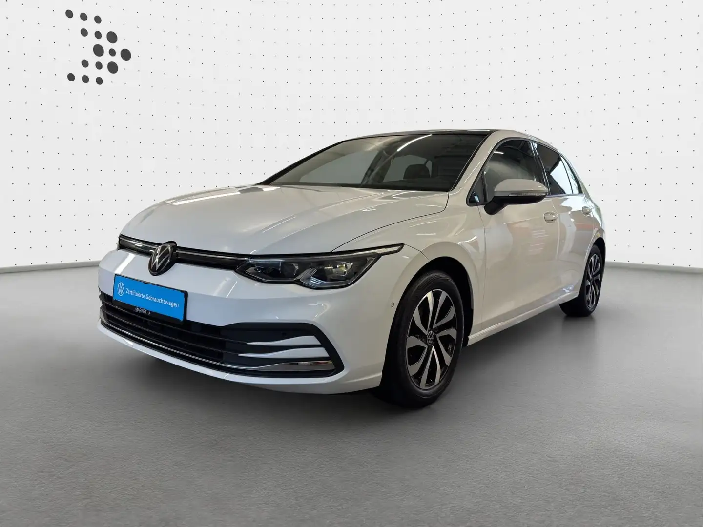 Volkswagen Golf VIII 2.0 TDI DSG Active*Navi*AHK*Pano*IQ-Li Weiß - 2