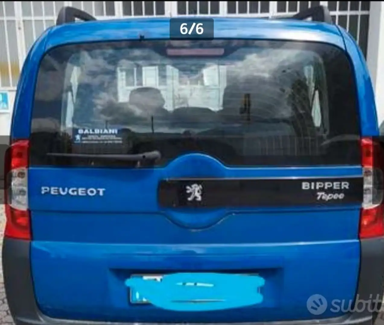 Peugeot Bipper Bipper Tepee Tepee 1.3 hdi Outdoor Bleu - 2