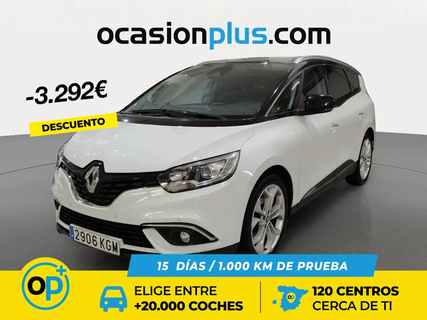 Renault Grand Scenic 1.2 TCe Intens 96kW Blanco - 1