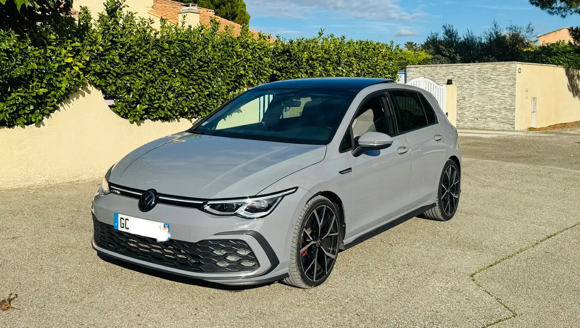 Volkswagen Golf GTD volkwagen golf 8 gtd 200 dsg full option francaise Gris - 1