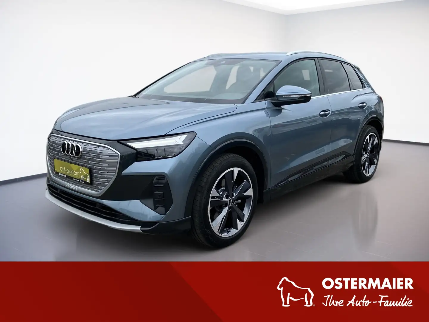 Audi Q4 e-tron 35 170PS.LED.NAVI.AC-AUTOM.20 ALU.KAMERA.PDC Bleu - 1