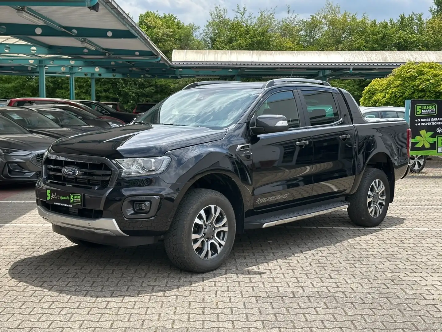 Ford Ranger DoKa 2.0 TDCi 4x4 Wildtrak *Standh*ACC*AHK Schwarz - 2