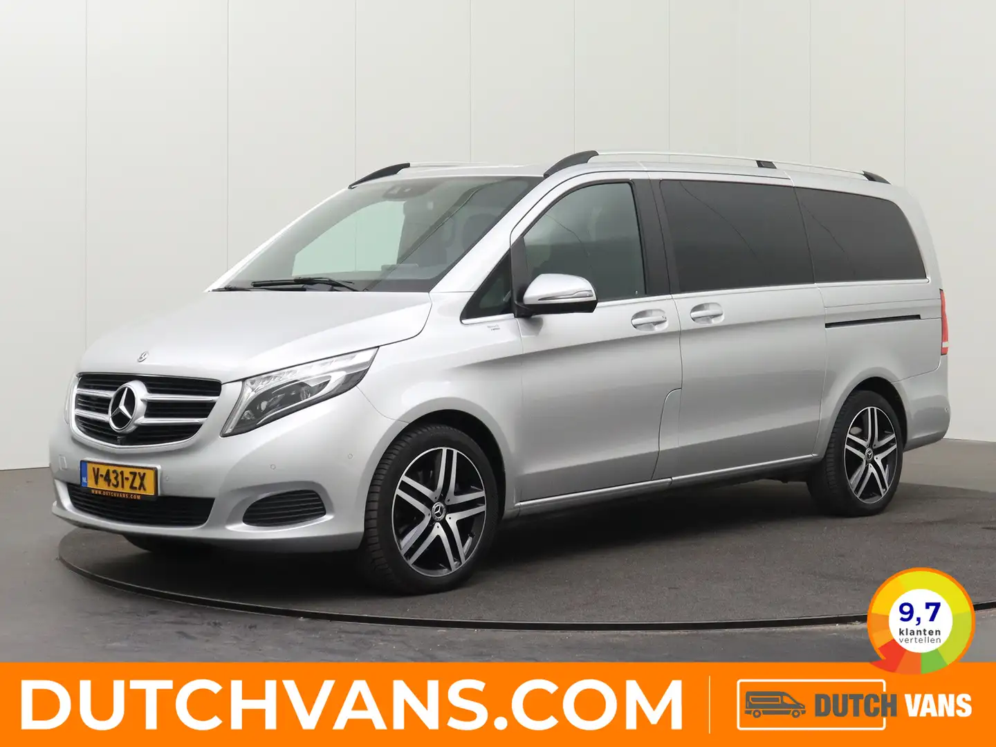 Mercedes-Benz V Lang Dubbele Cabine Avantgarde | Nieuwstaat !!! | Zilver - 1