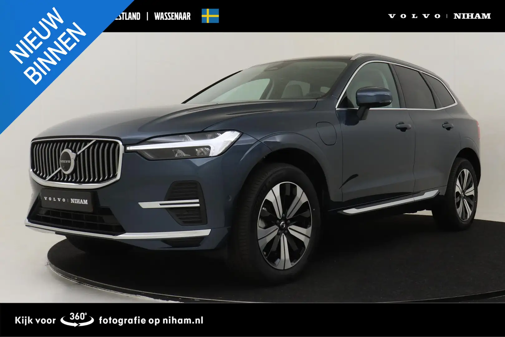 Volvo XC60 T6 PLUG-IN HYBRID AWD PLUS BRIGHT *NIEUW!* -PANO.D Blauw - 1