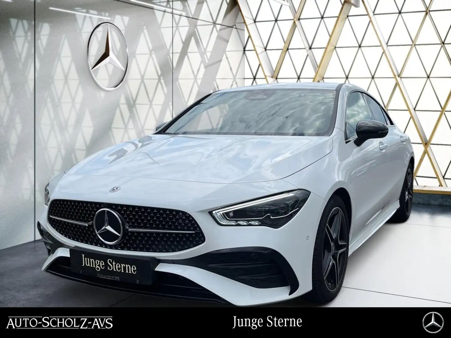 Mercedes-Benz CLA 200 Coupé AMG Night*Multibeam LED*AHK*Guard* Weiß - 1