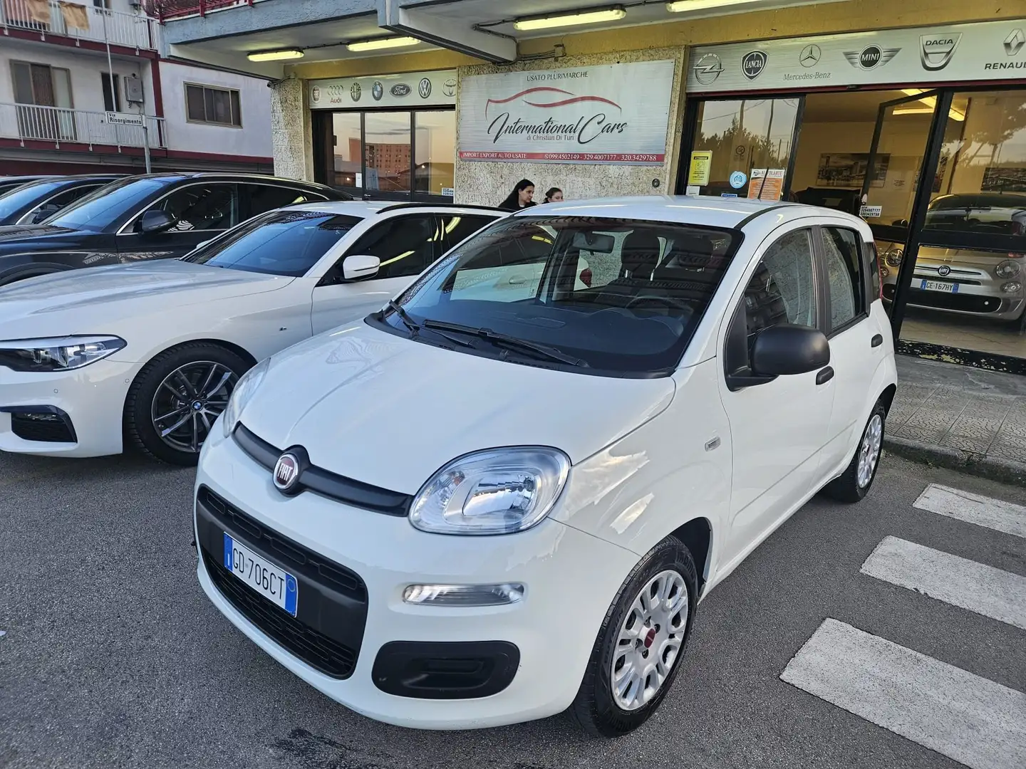 Fiat Panda Panda 1.0 firefly hybrid s Blanc - 1