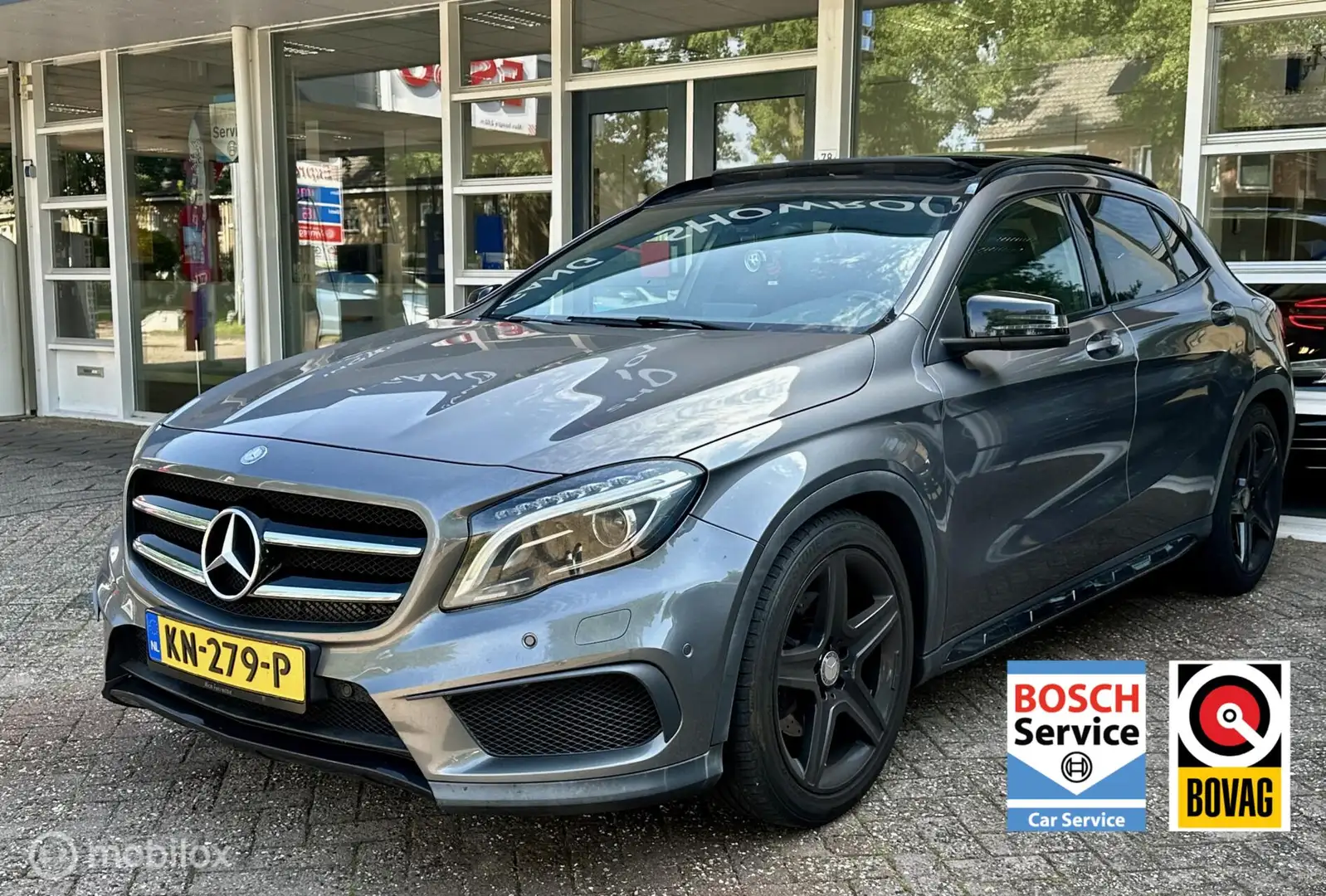 Mercedes-Benz GLA 220 CDI 4Matic AMG-Line Led, Pano, Climat, Camera, LM. Gris - 1