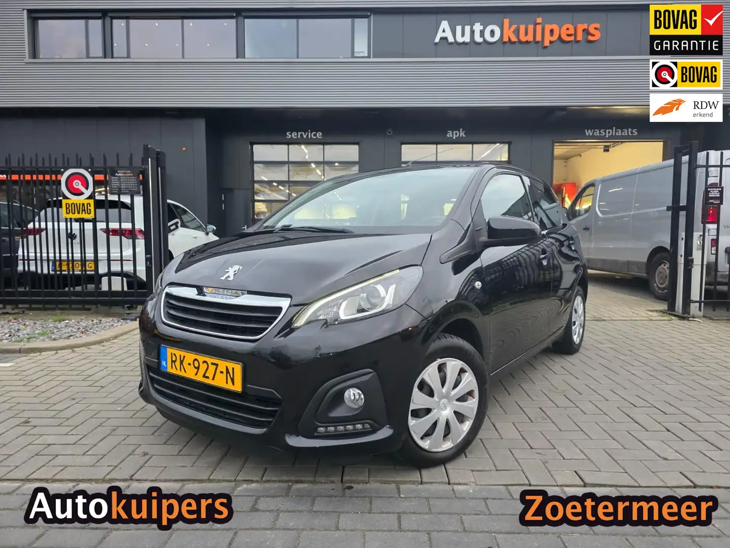 Peugeot 108 1.0 e-VTi Active, airco, 5 deurs Noir - 1