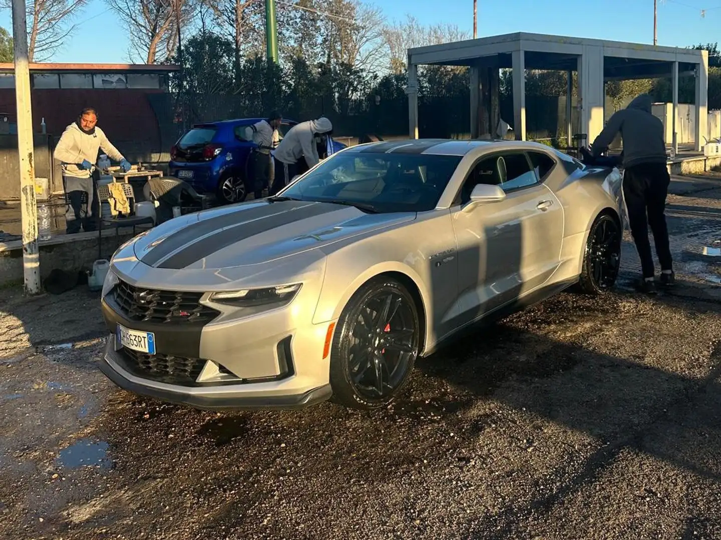 Chevrolet Camaro Camaro Coupe 2.0 turbo Sport 275cv auto Grigio - 2