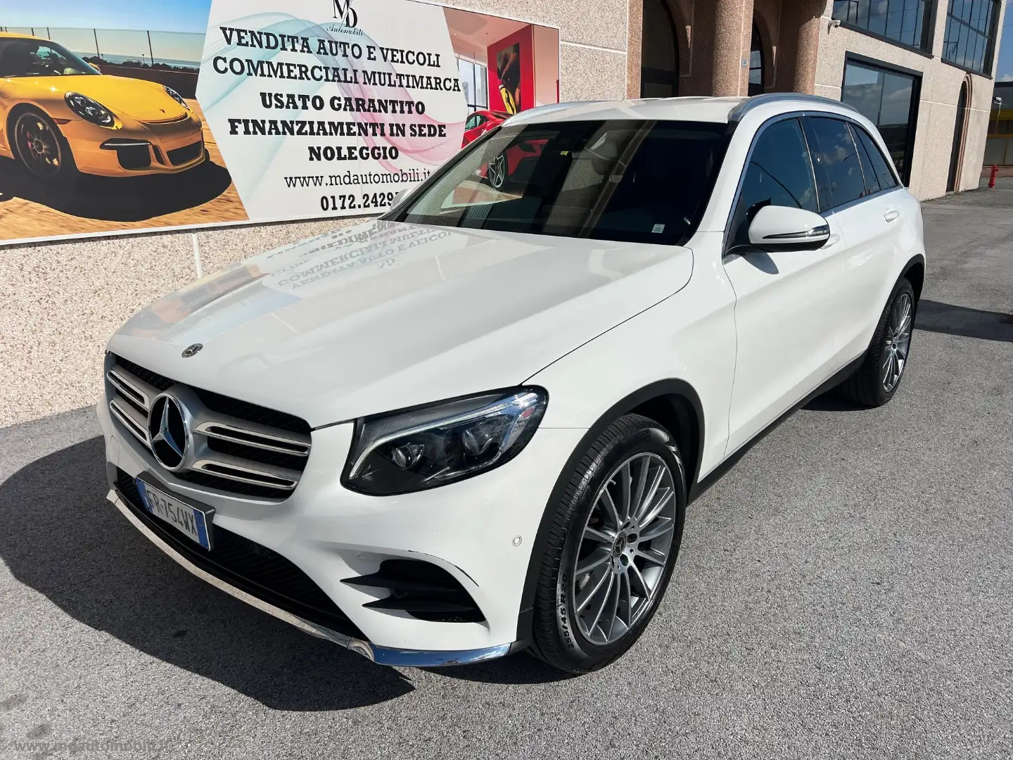 Mercedes-Benz GLC 250 GLC 250 d 4Matic Premium CERCHI 20 CAMERA SOLO KM. Blanc - 1