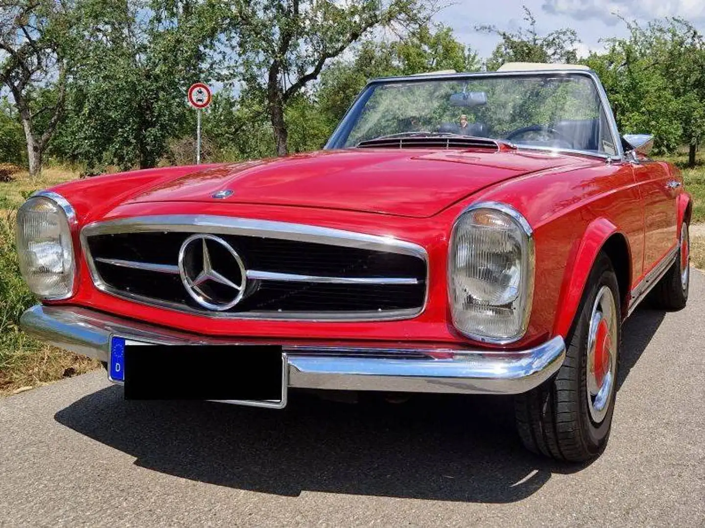 Mercedes-Benz SL 250 Pagode Rot - 2