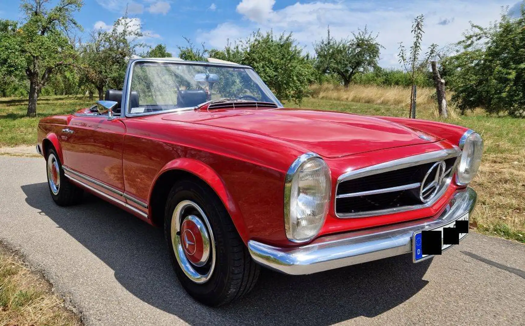 Mercedes-Benz SL 250 Pagode Rot - 1