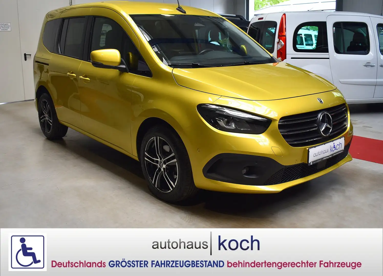 Mercedes-Benz T-Class 180 Style EU6d rollstuhlgerecht Gelb - 2
