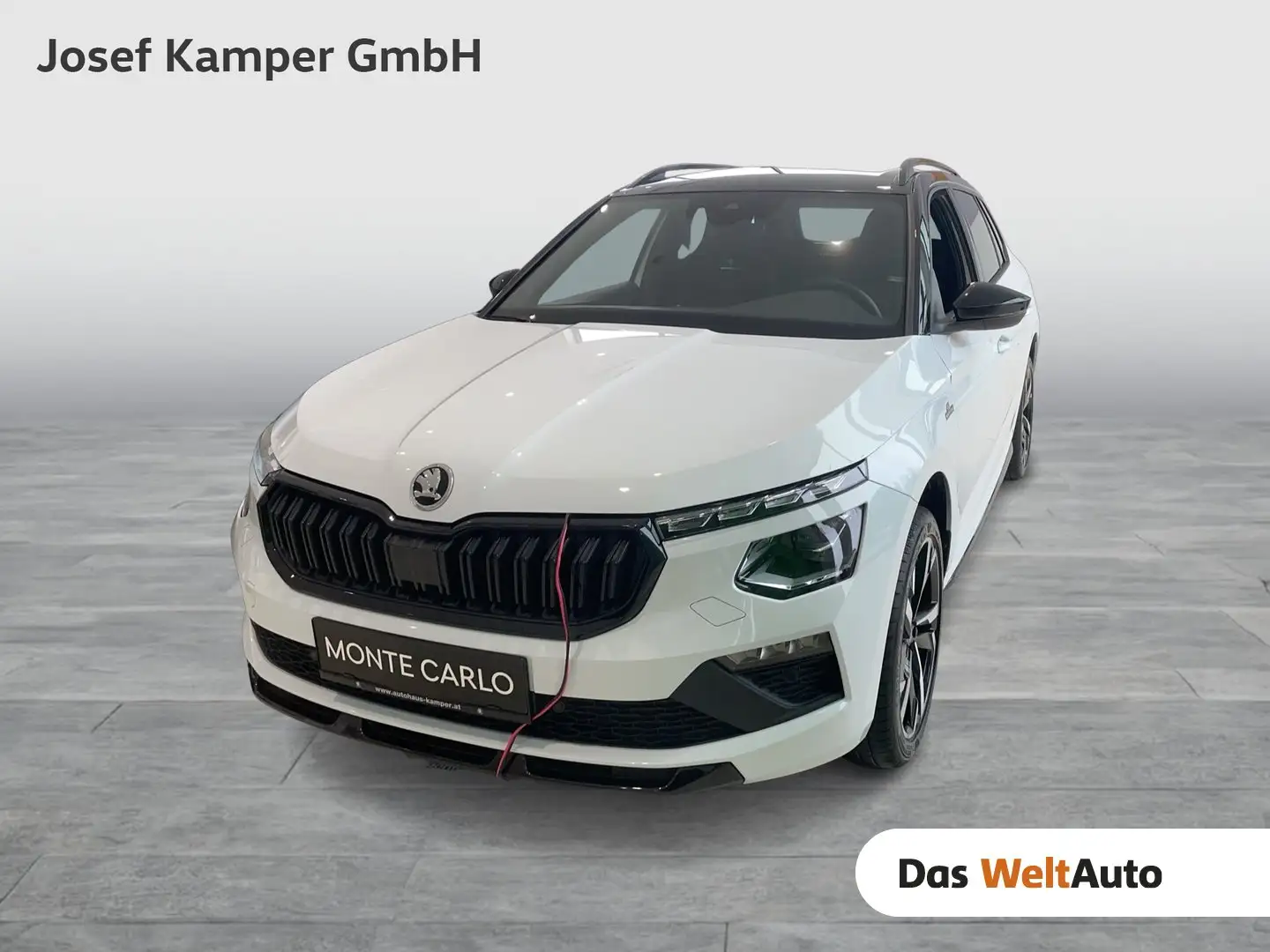 Skoda Kamiq Monte Carlo TSI DSG Weiß - 1