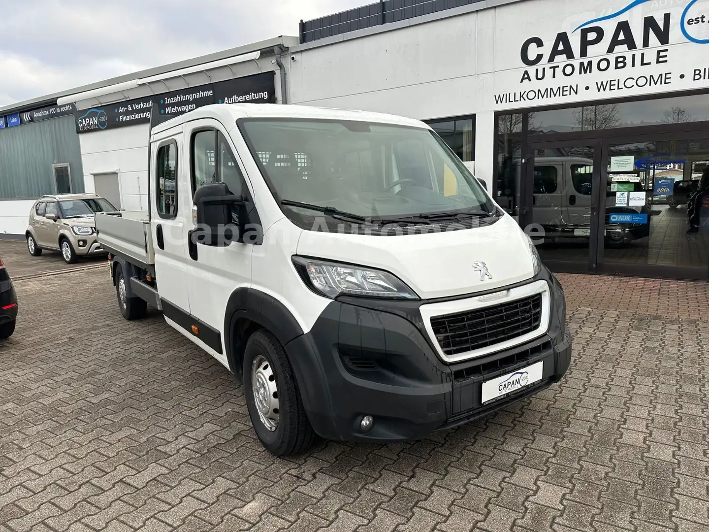 Peugeot Boxer Pritsche Doka. 435 L3 BlueHDi 160 Navi/EU6 Weiß - 1