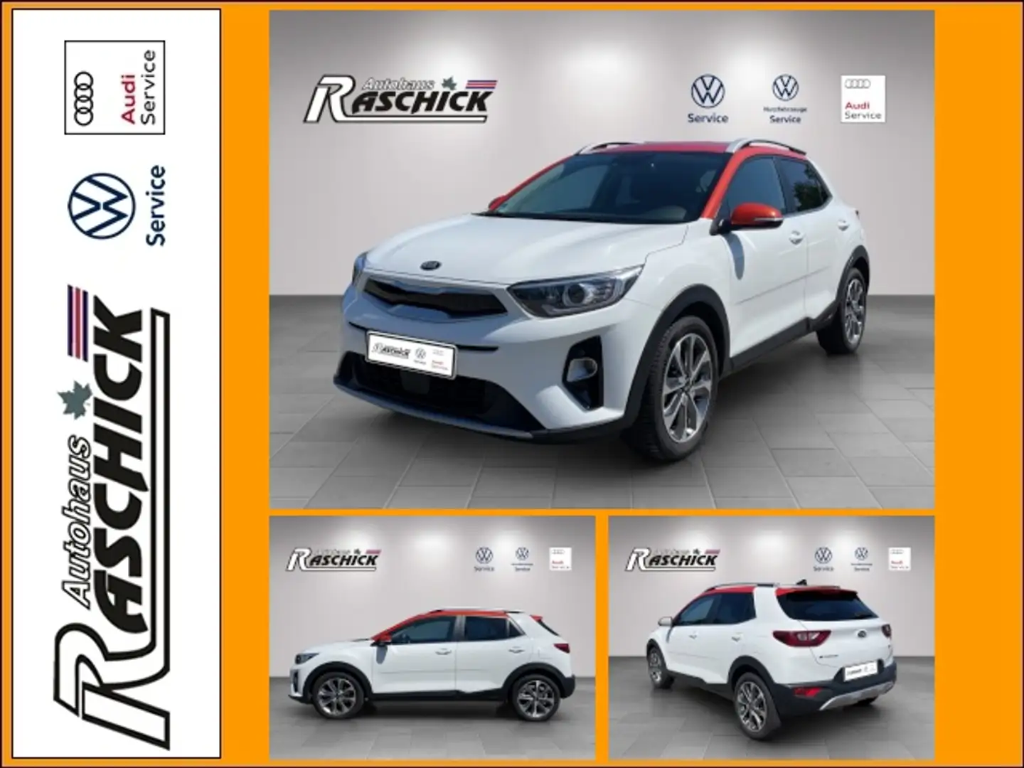 Kia Stonic Spirit 1.0 T-GDI Automatik Kamera LED Tempomat Orange - 1