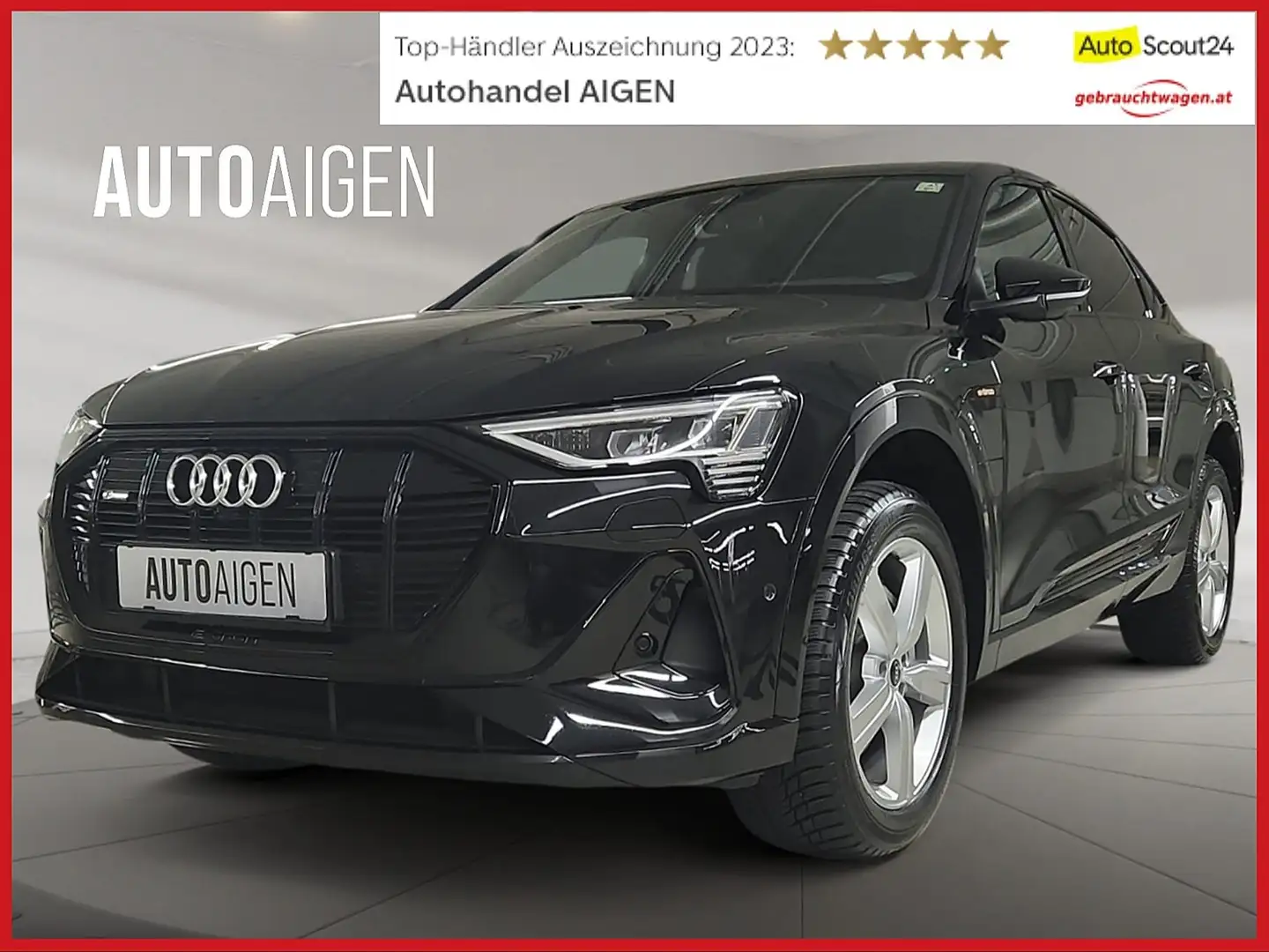 Audi e-tron quattro * S-LINE * LED * AUDI-GARANTIE * KAMERA * Schwarz - 1