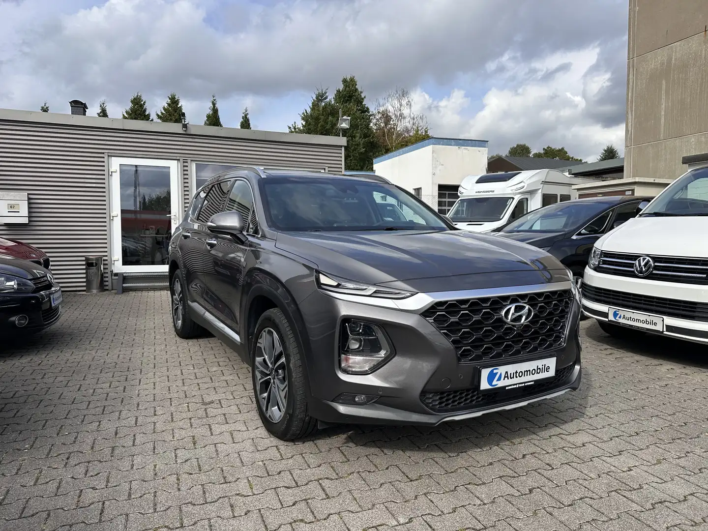 Hyundai SANTA FE Premium 4WD HUD*Schiebed.*Kamera Grau - 2