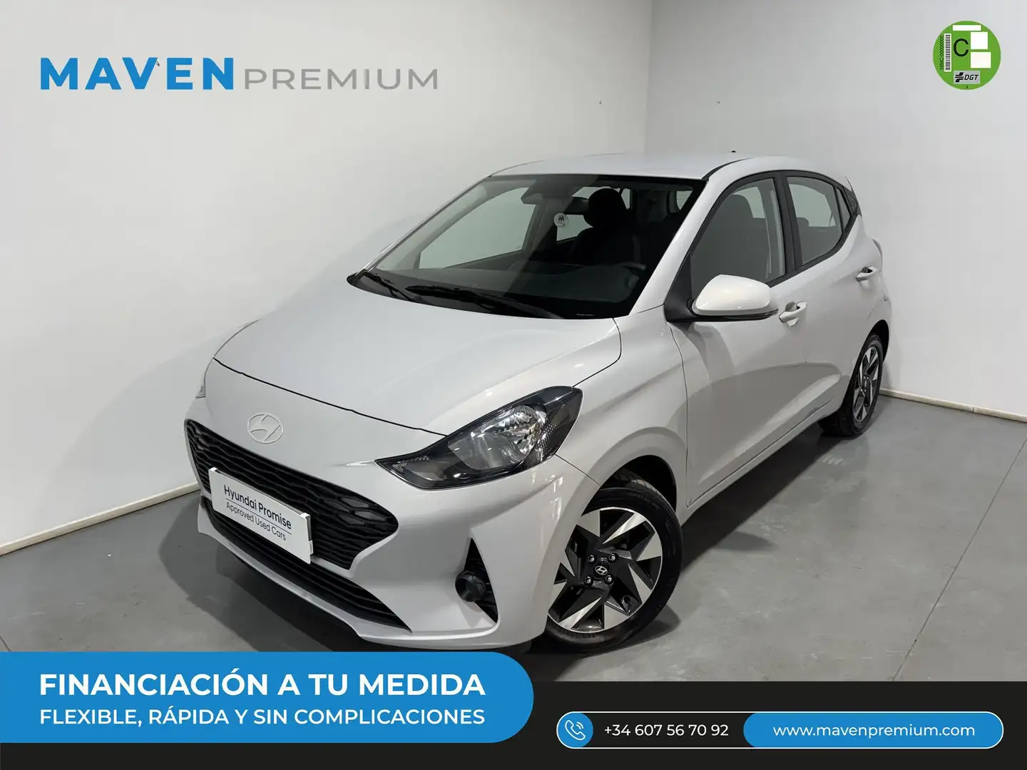 Hyundai i10 1.0 MPI Klass Gris - 1