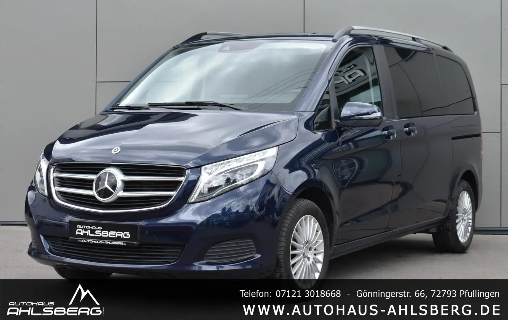 Mercedes-Benz V 250 D EDITION/4MATIC/KOMPAKT/ STAND./DISTR./LED/AHK Синій - 1