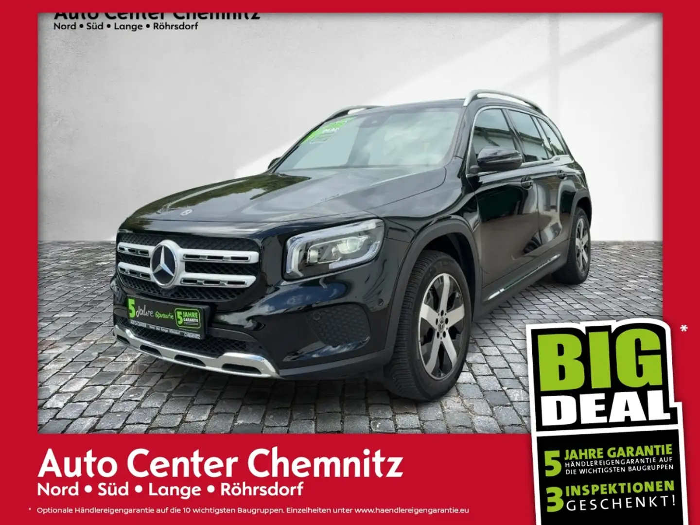 Mercedes-Benz GLB 200 AT7 Progressive LED/Navi/MBUX/SHZ/TEMP Nero - 1