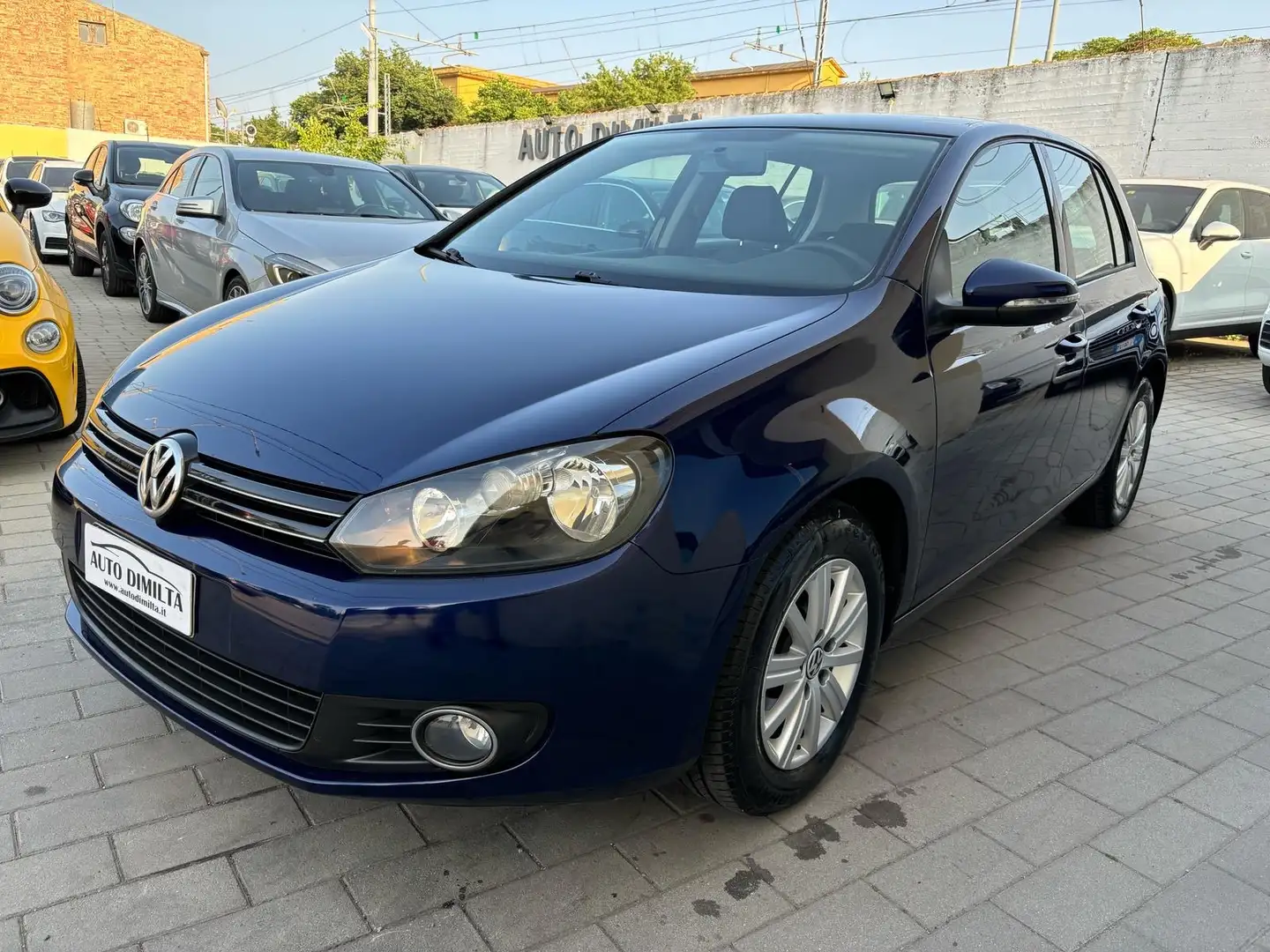 Volkswagen Golf Golf VI 2008 5p 1.6 tdi Comfortline Blu/Azzurro - 2
