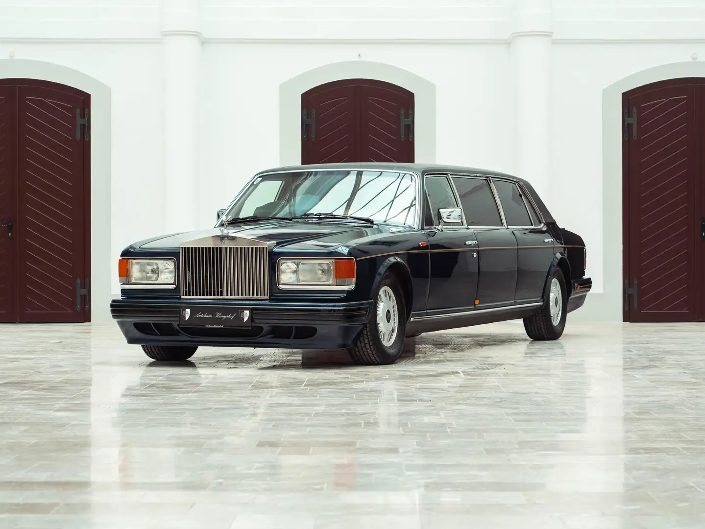 Rolls-Royce Silver Spur Stretch-Limousine Blau - 2