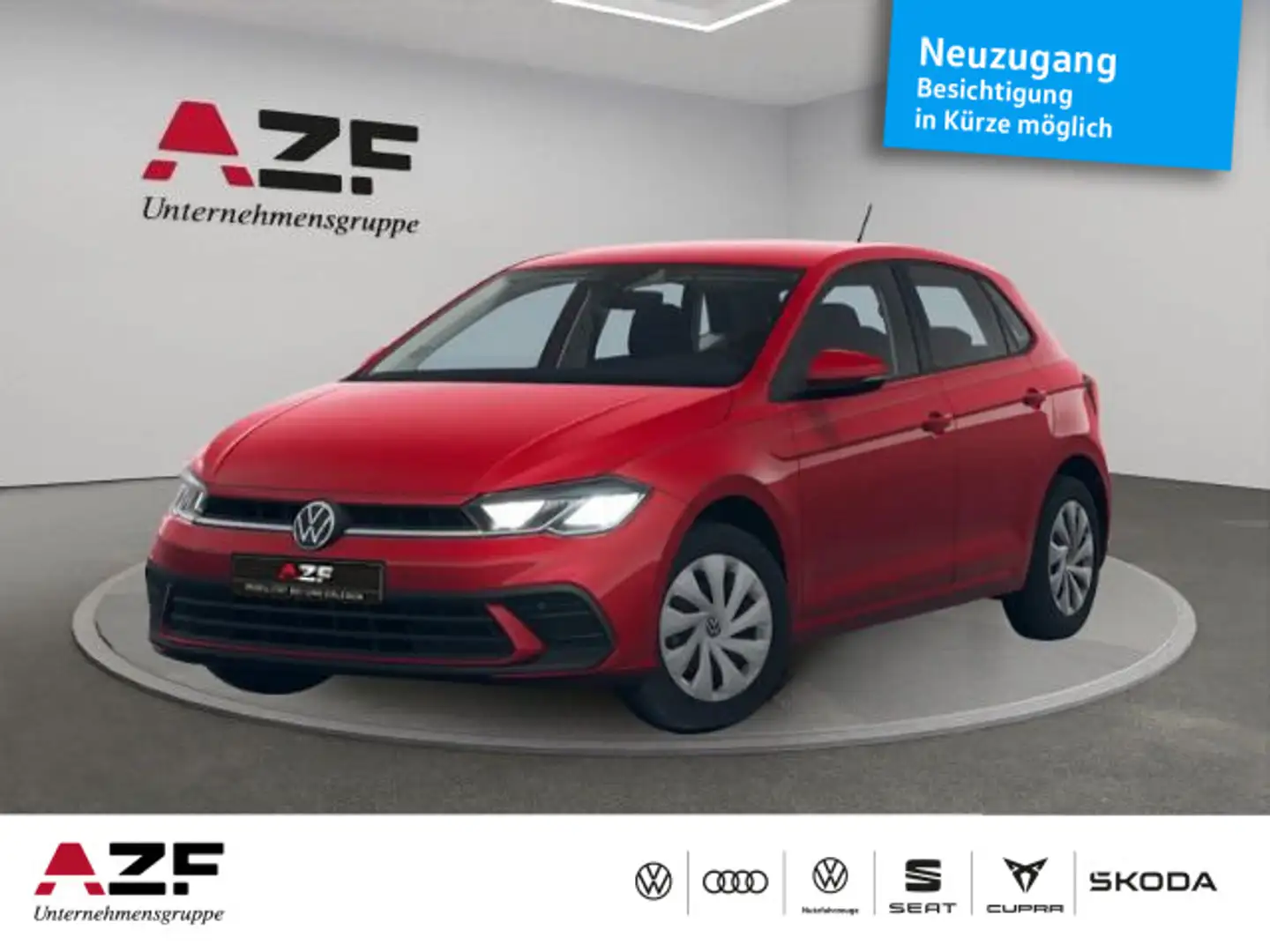 Volkswagen Polo Life 1,0 l TSI OPF 70 kW (95 PS) 5-Gang POL Rot - 1
