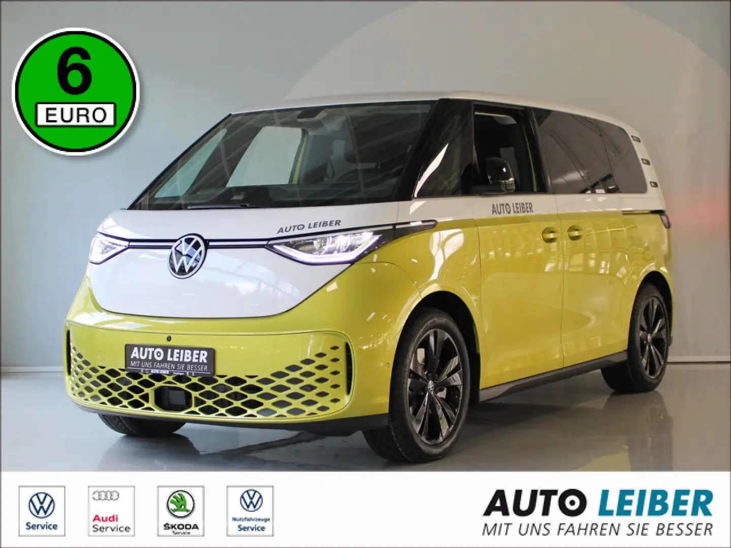 Volkswagen ID. Buzz Pro AHK/360°/Lane/Side Bluetooth Navi Blanco - 1